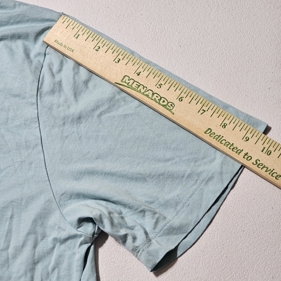 Patagonia Polo Trout Fitz Roy Light Blue Men's Shirt Size Large 52206 - Picture 9 of 9